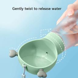 Garrafa de água portátil para cães pequenos e grandes, Travel Puppy and Cat Feeder, Tigela de bebida ao ar livre, Pet Product - Image 5