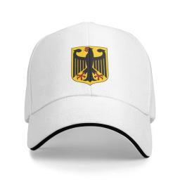 Boné de beisebol masculino e feminino, brasão da Alemanha, ajustável, esportivo, chapéu de pai, personalizado, primavera - Image 1