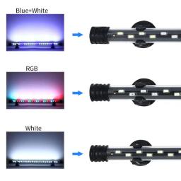 Luz de aquário LED com economia de energia, suprimentos para aquário, luz de espectro completo, acessórios para aquário, 18-38 cm, 90-260V - Image 1