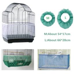 Malha de náilon pássaro papagaio capa de malha respirável malha pássaro gaiola proteção pássaro papagaio capa macia e fácil catcher suprimentos limpos - Image 2