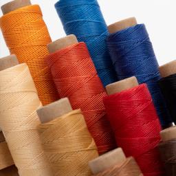 Wuta linha de artesanato de couro, 1 conjunto de 12 cores, linhas redondas enceradas, linha de costura manual de poliéster, alta qualidade, pulseira diy, cabo de trabalho - Image 5