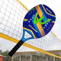 Camewin-Raquete de tênis de praia para homens e mulheres, pá de fibra de carbono, esportes femininos - Image 2