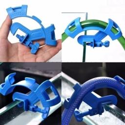 Suporte de filtragem de aquário filtro de tubulação de água para montagem tubo tanque de peixes firmemente segure mangueira braçadeira de fixação de tubulação de água ferramenta de aquário - Image 3