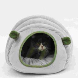 Saco de dormir quente para pet, cama de gato, linda casa de gato, ninho para cachorro pequeno, esteira, cama de gato, 1pc - Image 1