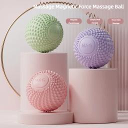 Magnetic Therapy Massage Ball com o Pé Forte Spiky, Relaxar, Corpo, Reduzir a Pressão, Massager bolso, Ferramenta de Saúde, Mão, Novo Estilo - Image 1