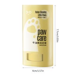 Bálsamo para cuidados com as patas animais estimação Creme para patas animais estimação hidratante confortável à - Image 4