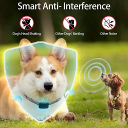 Nova coleira antilatido para cães de estimação pequenos Dispositivo antilatido para cães inteligentes Bipe/vibração IP67 para suprimentos de treinamento para animais de estimação pequenos - Image 6