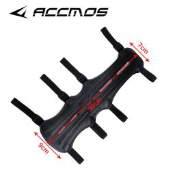 1pc couro ajustável braço guarda protetor para tiro com arco caça prática proteção cinta segura braçadeira proteção acessório - Image 4