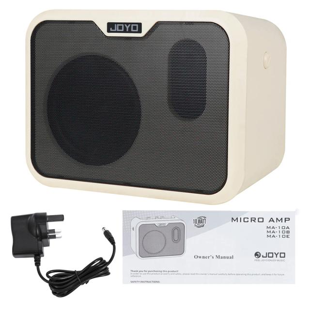Amplificador Portátil para Baixo Elétrico e Guitarra Acústica com Alto-Falante Recarregável e Acessórios para Instrumentos Musicais