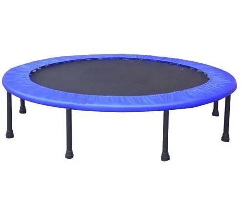 Trampolim Dobrável Ajustável para Fitness e Exercícios ao Ar Livre - Rebounder Compacto para Crianças e Adultos, 36''