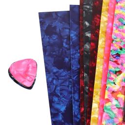 Personalizado Guitar Pick Punch, folha celulóide, tiras de filme, instrumento de cordas, guitarra Peças Acessórios, 15,3x4cm, 25pcs - Image 4