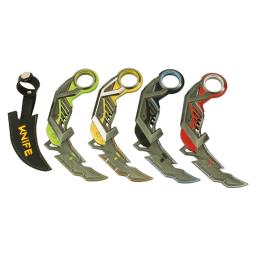 Canivete de garra Valorant Rgx de 6,3 polegadas, modelo de artesanato de metal com suporte de exibição, jogo de repeti, arma corporal Karambit, brinquedos de faca de trem ao ar livre - Image 6