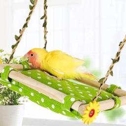 Pet Hammock Pendurado, Cama Ninho Quente, Papagaio Casa, Gaiola de Pássaro Lavável Removível, Poleiro para Hamster, Agaporni - Image 2