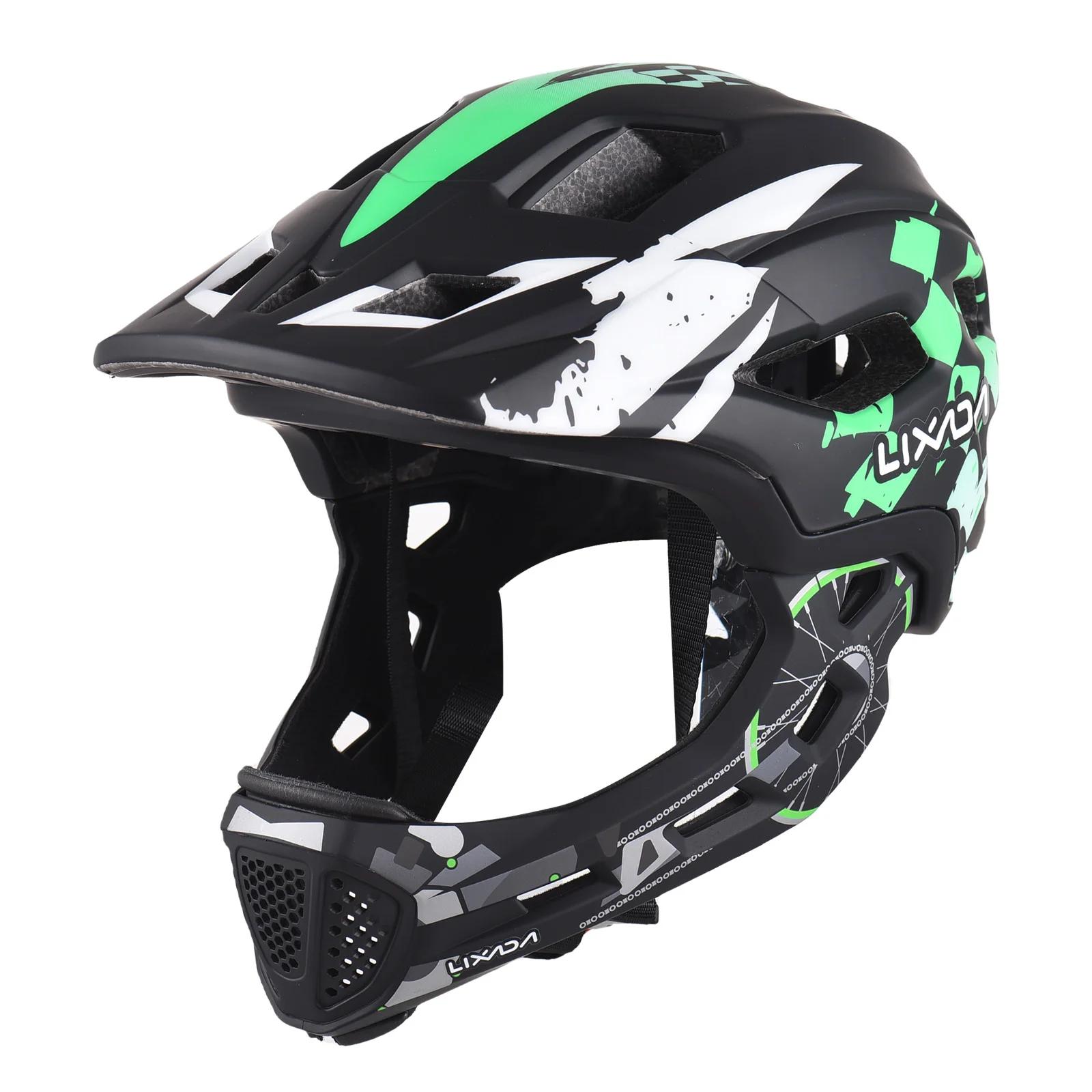 LIXADA-Capacete de ciclismo completo destacável para crianças, capacete ajustável para crianças, patinação - Image 1