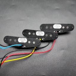 Alnico 5-Captador de guitarra elétrica, Single Coil, Top escalonado, captador de bobina de fibra, pescoço, meio, ponte, ponte, 50mm, 50mm, 52mm, guitarra ST - Image 5