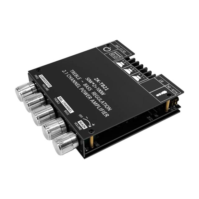 Amplificador Estéreo Bluetooth HIFI 2.0 - Kit Módulo de Áudio para ZK-1002T, ZK-502T, ZK-MT21, ZK-TB21, ZK-502L e ZK-502MT