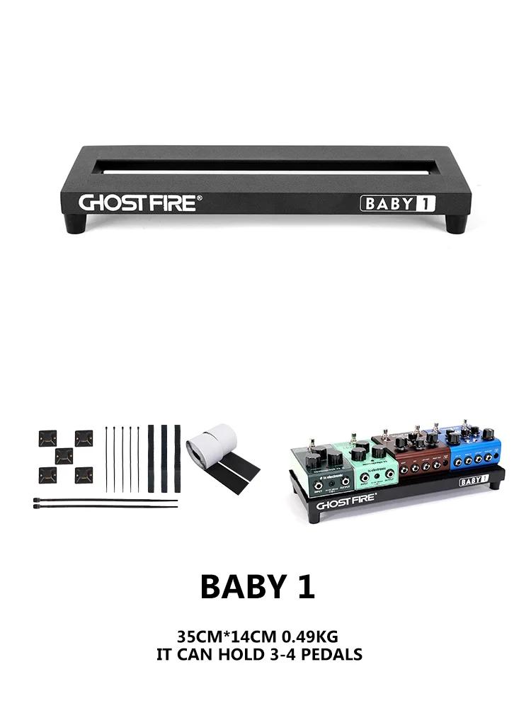 Ghost Fire Pedalboard para efeito de guitarra, tamanhos diferentes, liga, suporte, série V, Pedalboard - Image 1