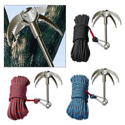 Equipamento de escalada em rocha, Catch Anchor Hook for Salvage, Subaquático, Sobrevivência ao ar livre, Camping Tree, 20m - Image 3