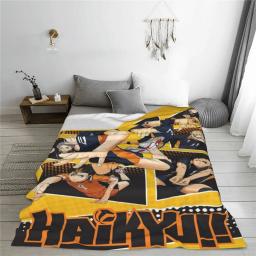 Volleyball Team Blanket - Vibrant and Energetic Design, Perfect for Any Room, Soft and Warm, Ideal Gift for Anime Fans - Image 4