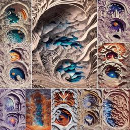 Relevo paisagem natureza diy pintura por números kit tintas acrílicas 40*50 pintura em tela decoração de casa para adultos arte de parede - Image 1