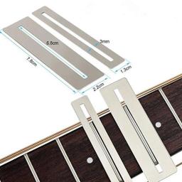 Guitarra Fret Fio Lixar Pedra Protector Kit, Finger Plate Radian Polimento, DIY Luthier Ferramenta, Bass Peças e Acessório, 1 2Pcs - Image 4