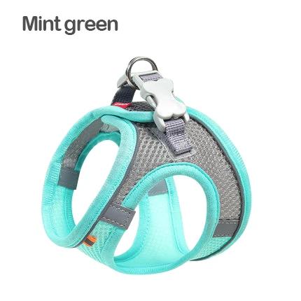 MADDEN-Dog Harness Vest Set, Cat Chest Rope, reflexivo, respirável, ajustável Pet Harness para cães pequenos e médios, caminhada ao ar livre - Image 1