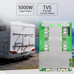 JBD-BMS Poder de partida esperto do carro, 12V, LiFePO4, Li-íon, UART, Bluetooth incorporado, bateria de lítio, 100A, 150A, 200A - Image 3