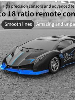 Controle Remoto Toy Car, Forte e Durável, Adequado para Todas as Idades, Escala 1:18 - Image 3