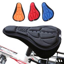 Capa de assento acolchoada 3D para bicicleta MTB, almofada macia para ciclismo, espuma esponja de bicicleta - Image 1