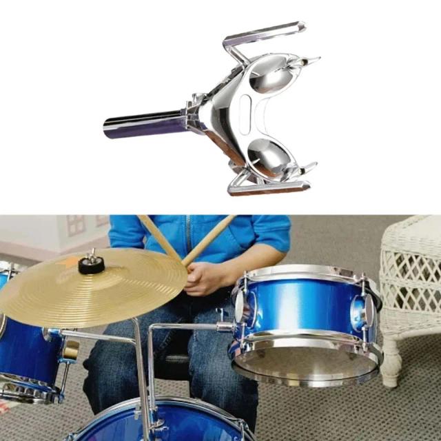Acessórios Completos para Bateria: Suporte Duplo e Acessórios para Percussão