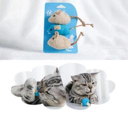 Animal de estimação do brinquedo do exercício da perseguição do jogo do gato do risco-resistente colorido do rato do luxuoso suprimentos para o gato interno acessórios brinquedo para o gato - Image 3