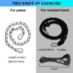 Arnês de pescoço e cabeça para levantamento de peso, treinamento com bandas de resistência, âncora porta e corrente, treino muscular gama completa - Image 5