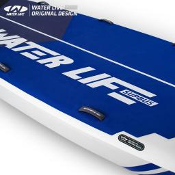 Waterlive monster board 15 "surfe inflável sup multiplayer equipe prancha 32kg super grande área esportes de lazer água - Image 5