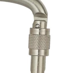 D-Shaped High Load-Bearing Mosquetão de Aço, Escalada Main Lock para Montanhismo, Resistente ao Desgaste, Fivela de Segurança Durável, 45KN - Image 6