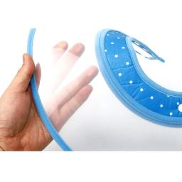 Gato anti-mordida colar pet recuperação médica coleiras transparente gato capa de proteção collar elizabetano círculo para suprimentos para animais de estimação - Image 3