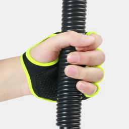 Luvas de musculação para homens e mulheres, protetor de palma, ginástica Fitness, musculação, ginástica, mão, pulso, esportes, 1 par - Image 2