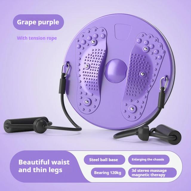 Disco de Torção para Exercícios Aeróbicos e Fitness: Equipamento de Balance Board e Massagem Magnética para Rotação e Wobble