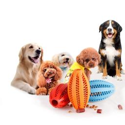 Mastigar Brinquedos para Pet Dog, Limpeza de dentes, Lanche bola, Borracha Natural, Super Resistente, Bouncy Interativo, Pet Shop - Image 2