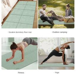 AliExpress coleção dobrável tapete de yoga eco amigável tpe dobrável viagem fitness exercício esteira dupla face antiderrapante para yoga - Image 4