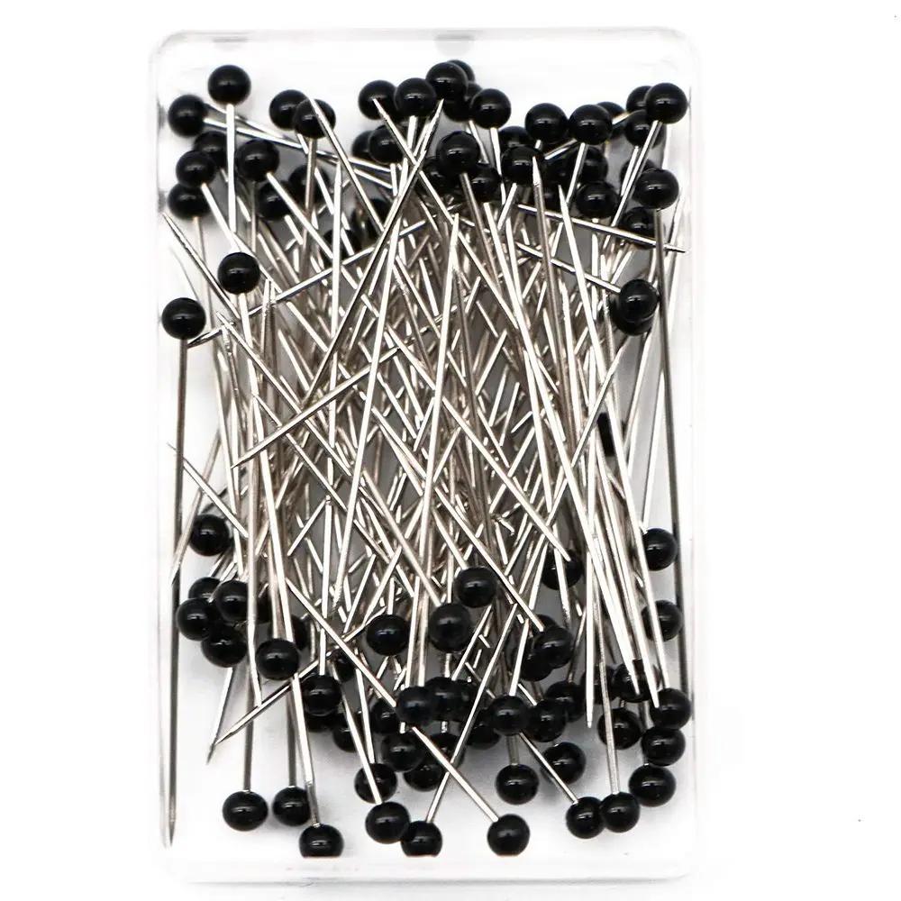 Conjunto de alfinetes de segurança para tricô, agulhas de costura, pinos de costura, fixo colorido talão, 100 pcs/set - Image 1
