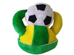 Novo estilo esportes equipe torcendo futebol mitvelvet nacional brasil fãs chapéu - Image 1
