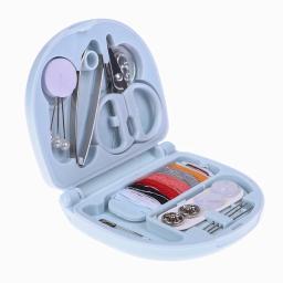 Mini Box De Costura Portátil, Conjunto De Costura, Estojo De Armazenamento De Agulha, Botões, Pins Storage Box, Acessórios Para Ferramentas De Costura, 7x6.5cm, 1 Conjunto - Image 4