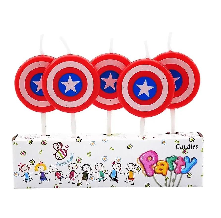 Disney Spiderman Aniversário Velas, Bolo Toppers, Fontes Do Partido, Decoração Do Casamento, Baby Shower, Presentes Para Crianças, Brinquedo - Image 1