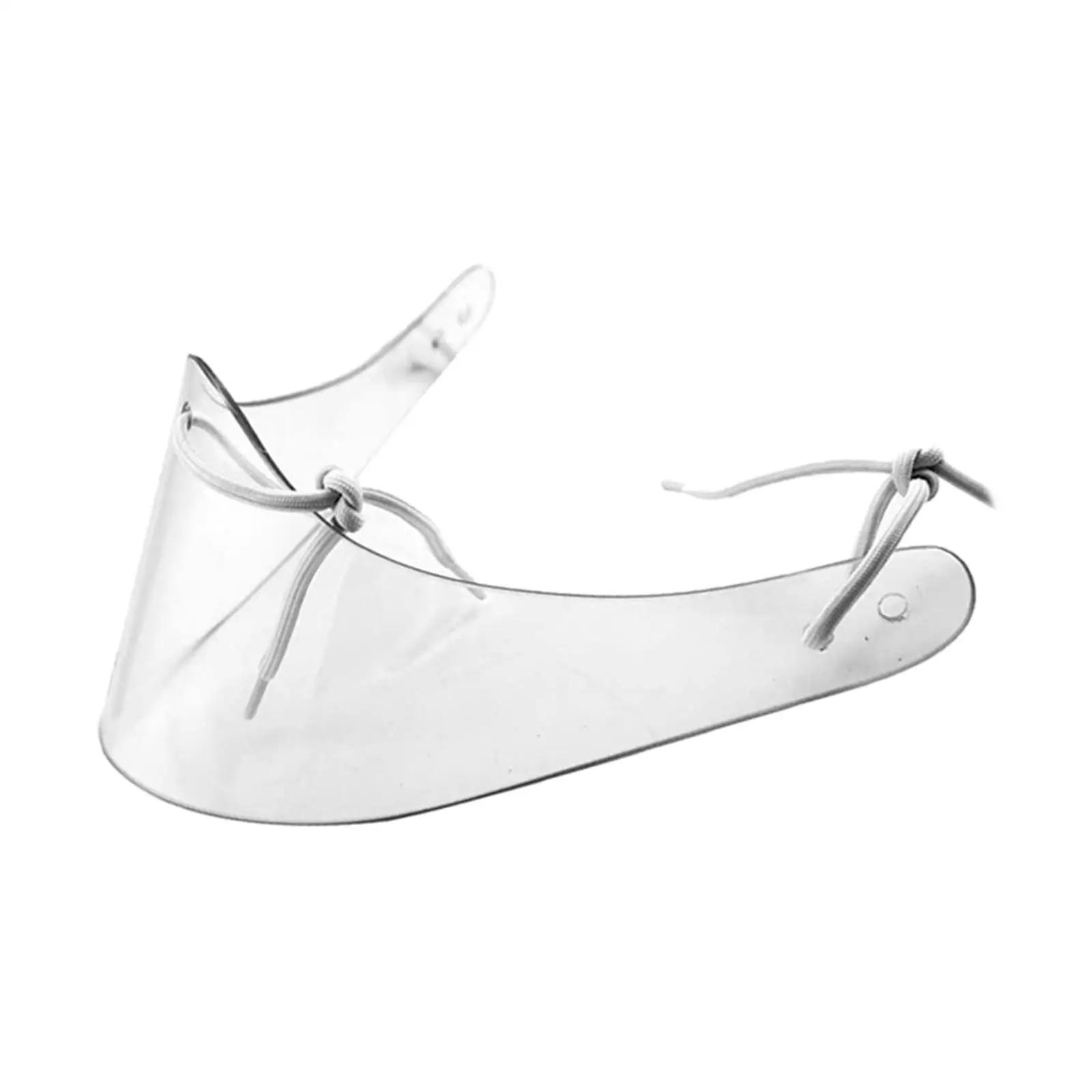 Pescoço garganta guarda guarda goleiro equipamento claro hóquei no gelo capacete de proteção para sênior - Image 1