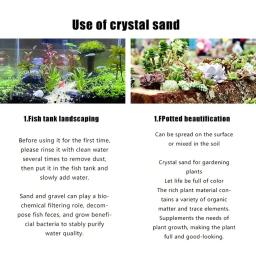 Pedra de cascalho para decoração do aquário, micro paisagem, aquário, areia inferior, plantas em vasos, acessórios DIY, 1pc, 250g - Image 5