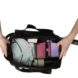 Bolsa tote de tênis para armazenamento de raquete, bolsa de transporte multiuso de grande capacidade, suporte para raquete de badminton, bolsa de ombro para tênis - Image 4