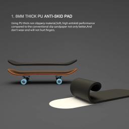 Skate de dedo profissional, cinco camadas, rolamento de madeira de bordo, roda de liga, ponta do dedo, local de skate, brinquedo balançável - Image 6