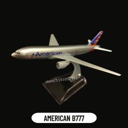 Réplica De Avião De Alumínio, Avião, Modelo De Aviação, Miniatura Colecionável, 1:400, B777 - Image 6