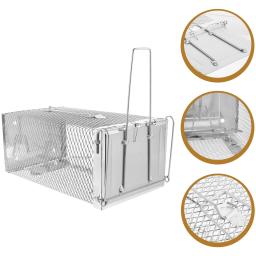 Rat Trap Cage Catcher para Ratos, Ratos, Hamsters, Esquilos, Semelhante ao Roedor Vivo - Image 5