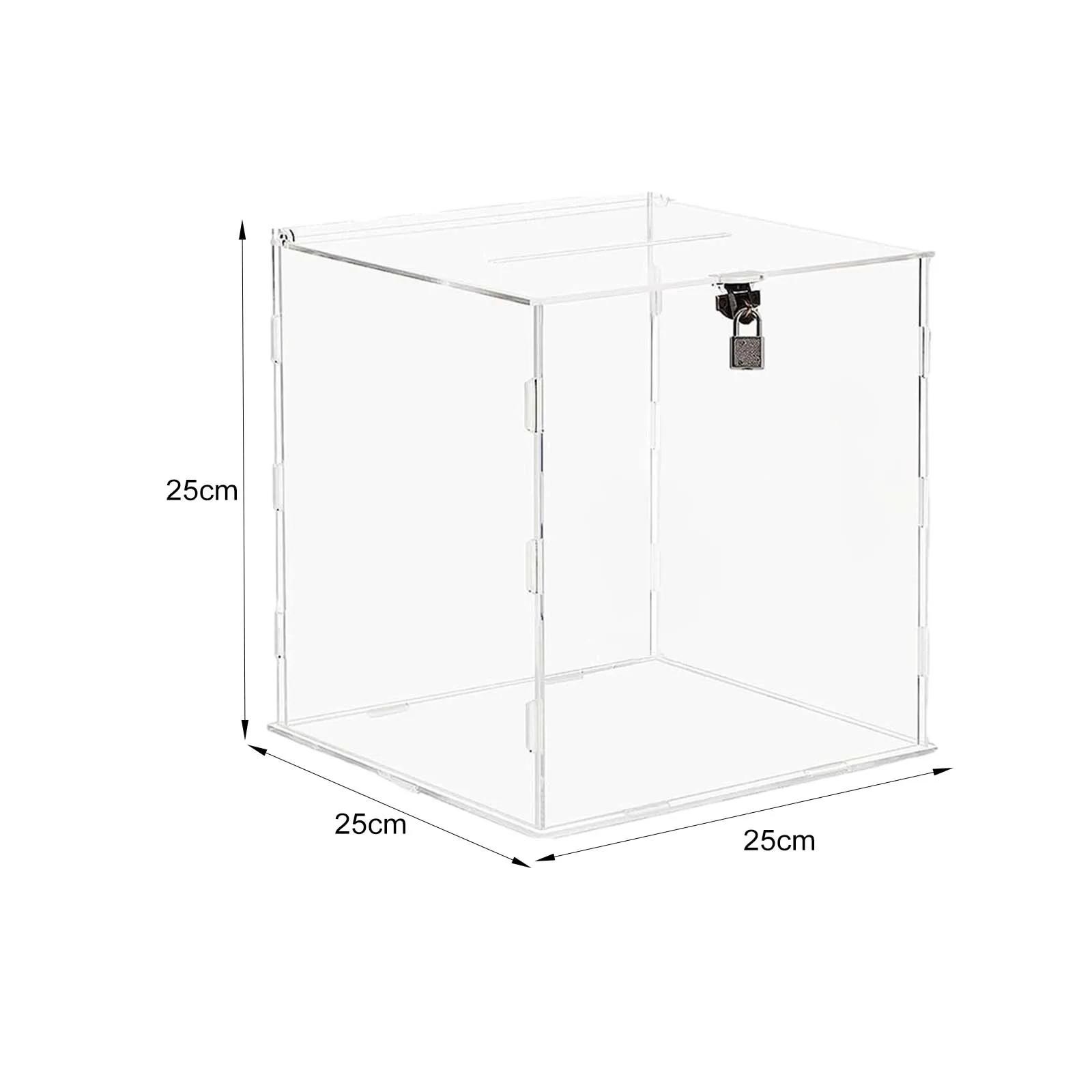 Acrílico Caixa De Cartões De Casamento, Elegante DIY Envelop Presente, Cartão Titular Do Dinheiro, Graduação Eventos Celebração, Festas De Aniversário - Image 1